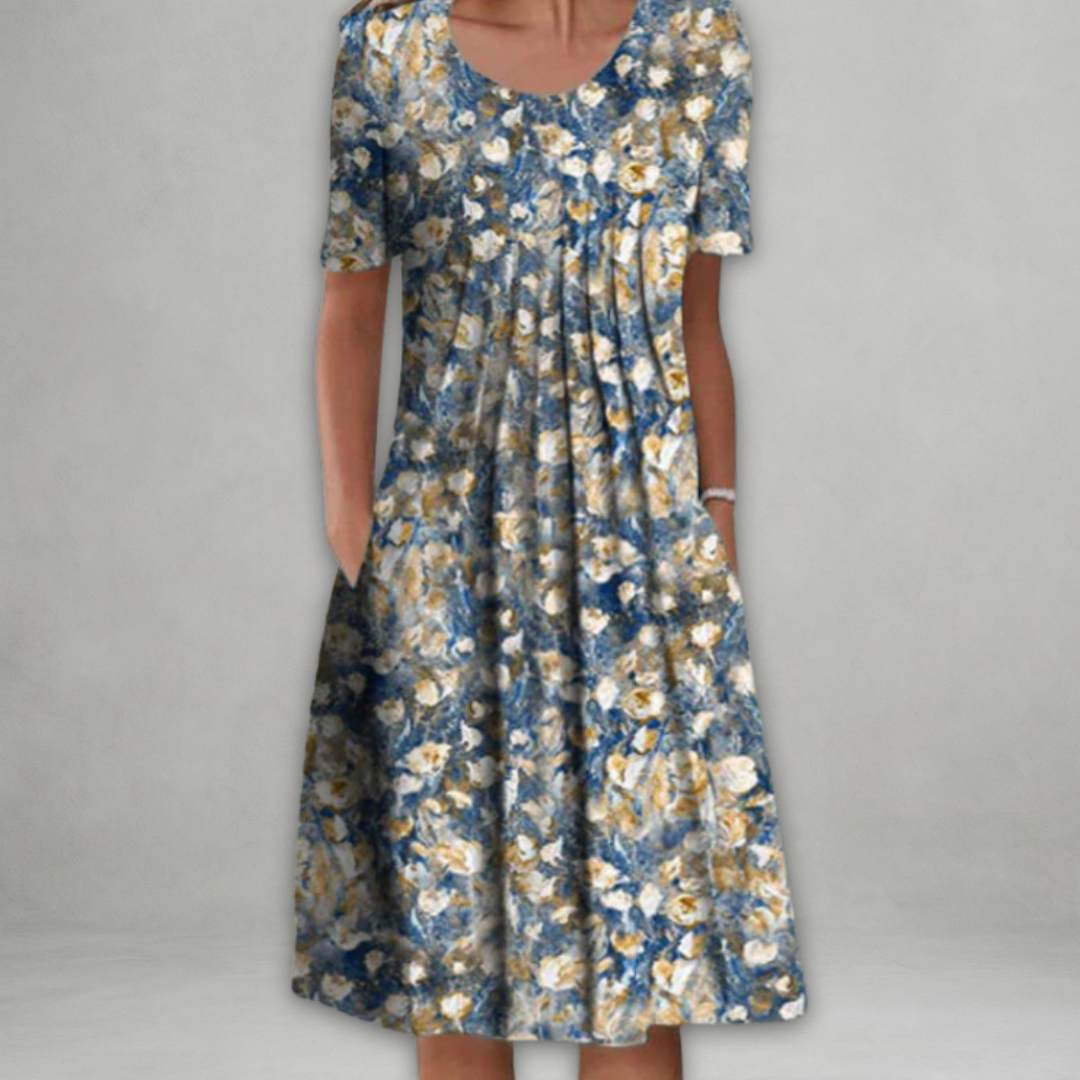 SHARON™ | Pleated Midi