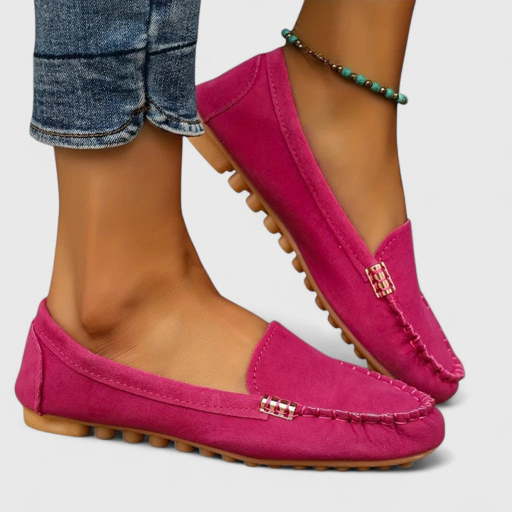 KARLENE™ | Suede Loafers