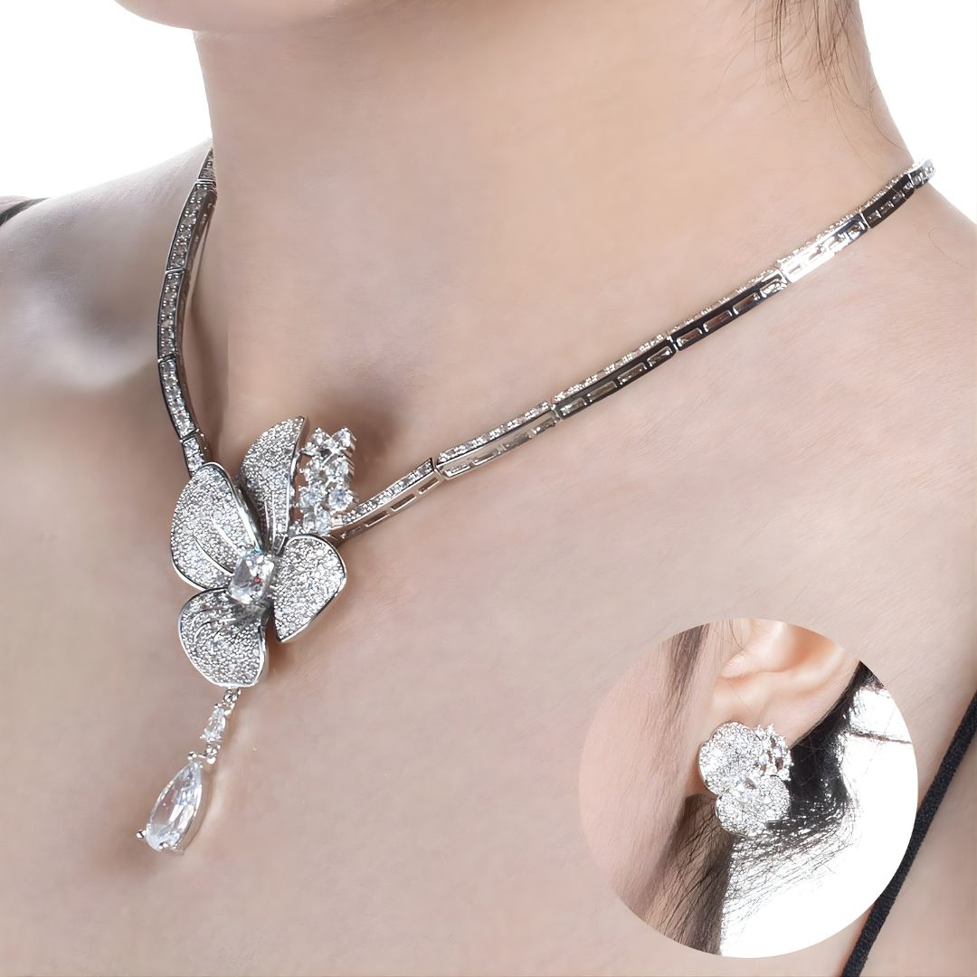 LAETITIA™ | Crystal Flower Set