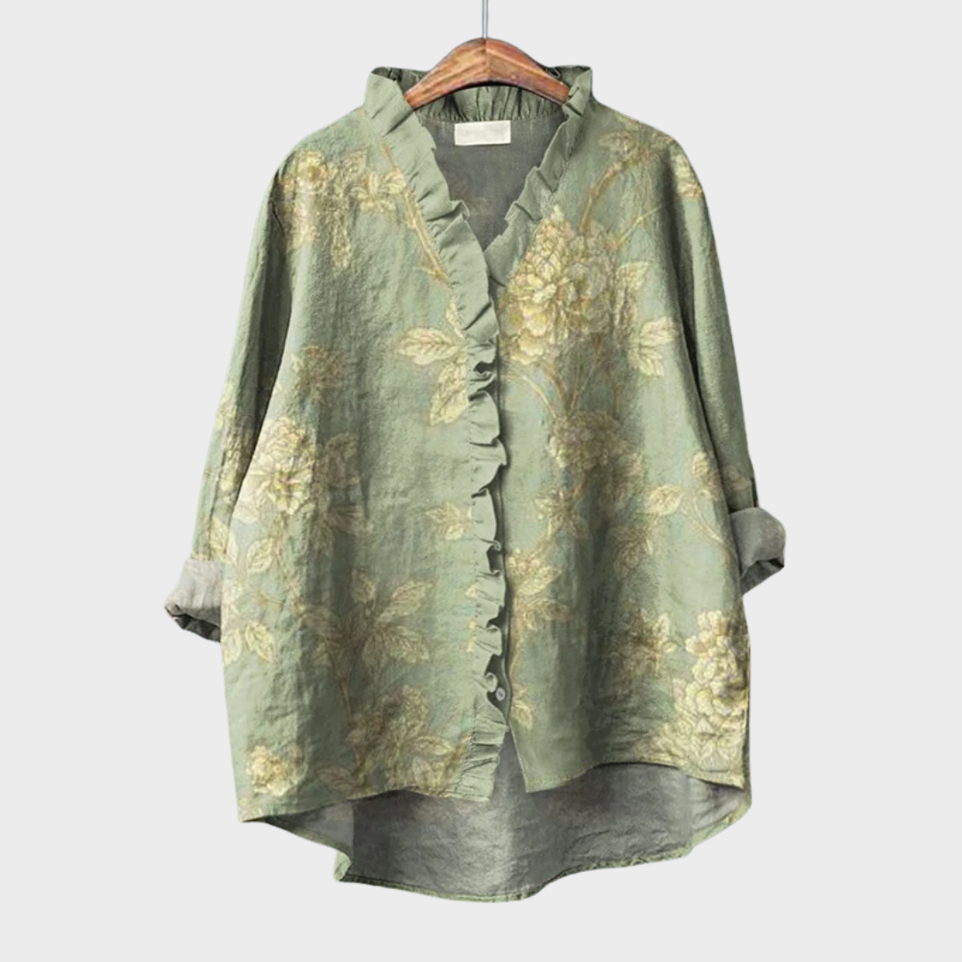 LORNA™ | Ruffle Blouse