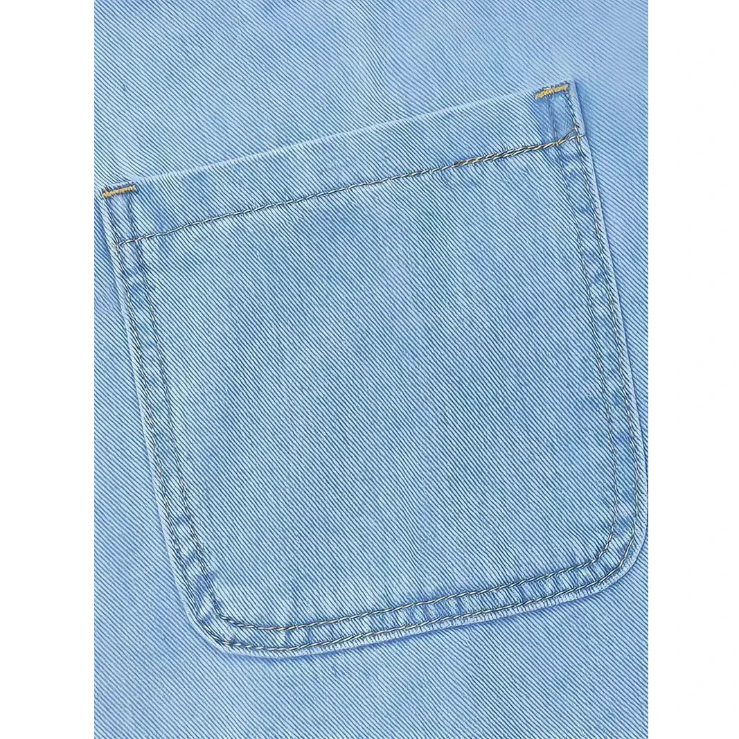 BLYTHE™ | Denim Pinafore Dress