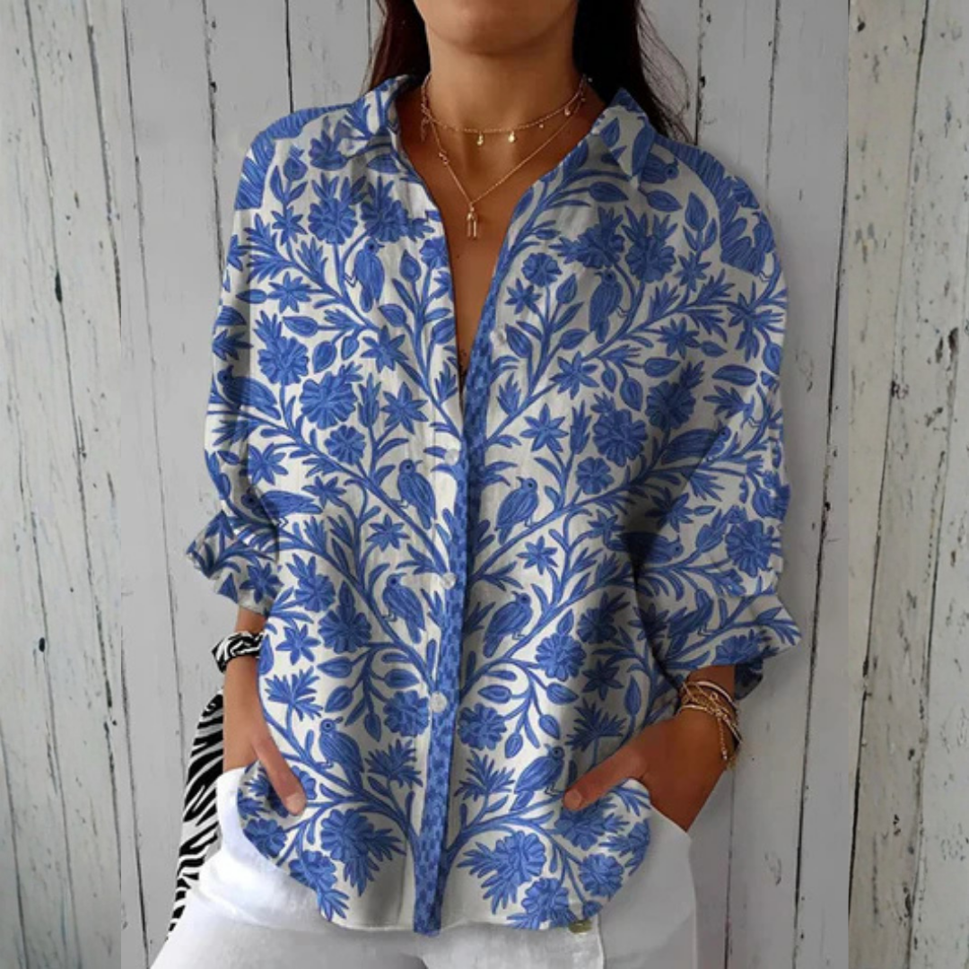 ISABELLA™ | Garden Print Blouse