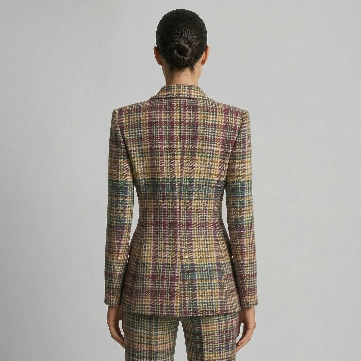 NOVEA™ | Check Blazer Set