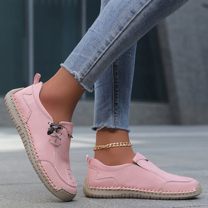 VALERIE™ | Stitched Slip-Ons