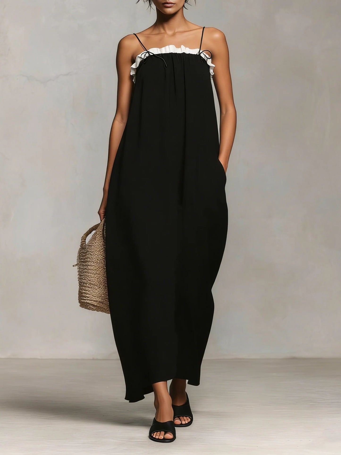 JODIE™ | Ruffle-Trim Maxi