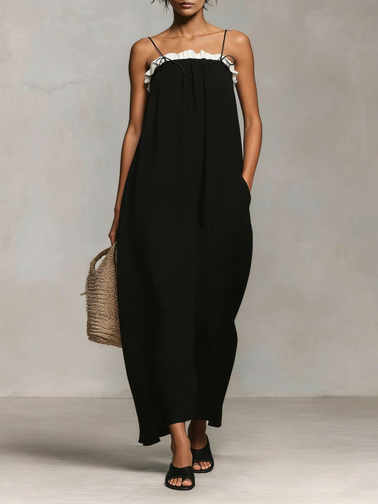 JODIE™ | Ruffle-Trim Maxi