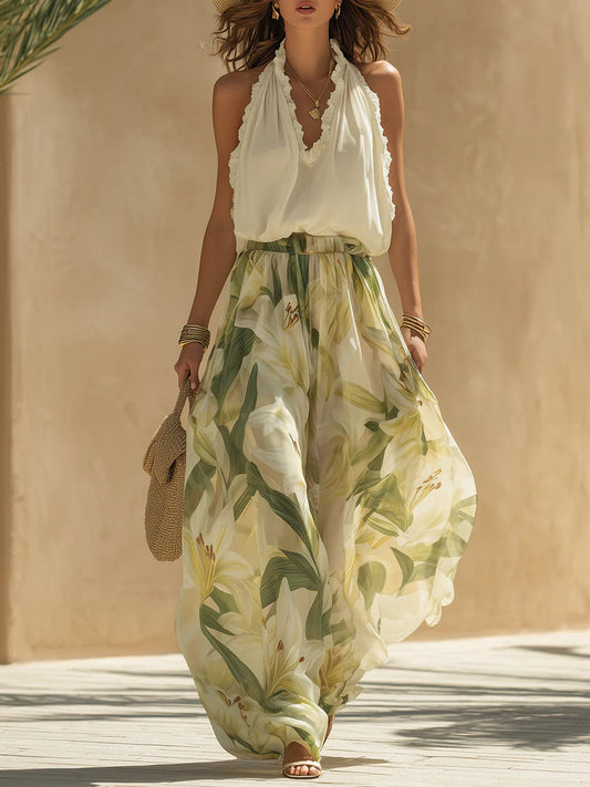 COLWYN™ | Lily Print Muslin Co-Ord