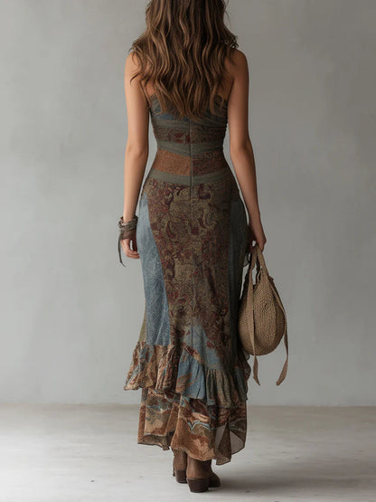 COSIMA™ | One-Shoulder Maxi Dress