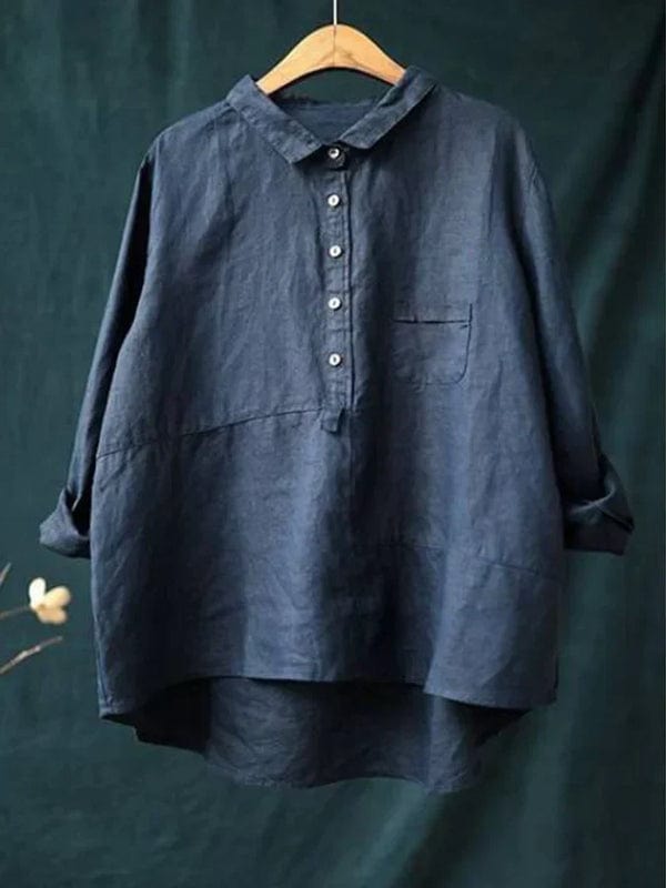LENA™ | Linen Blouse