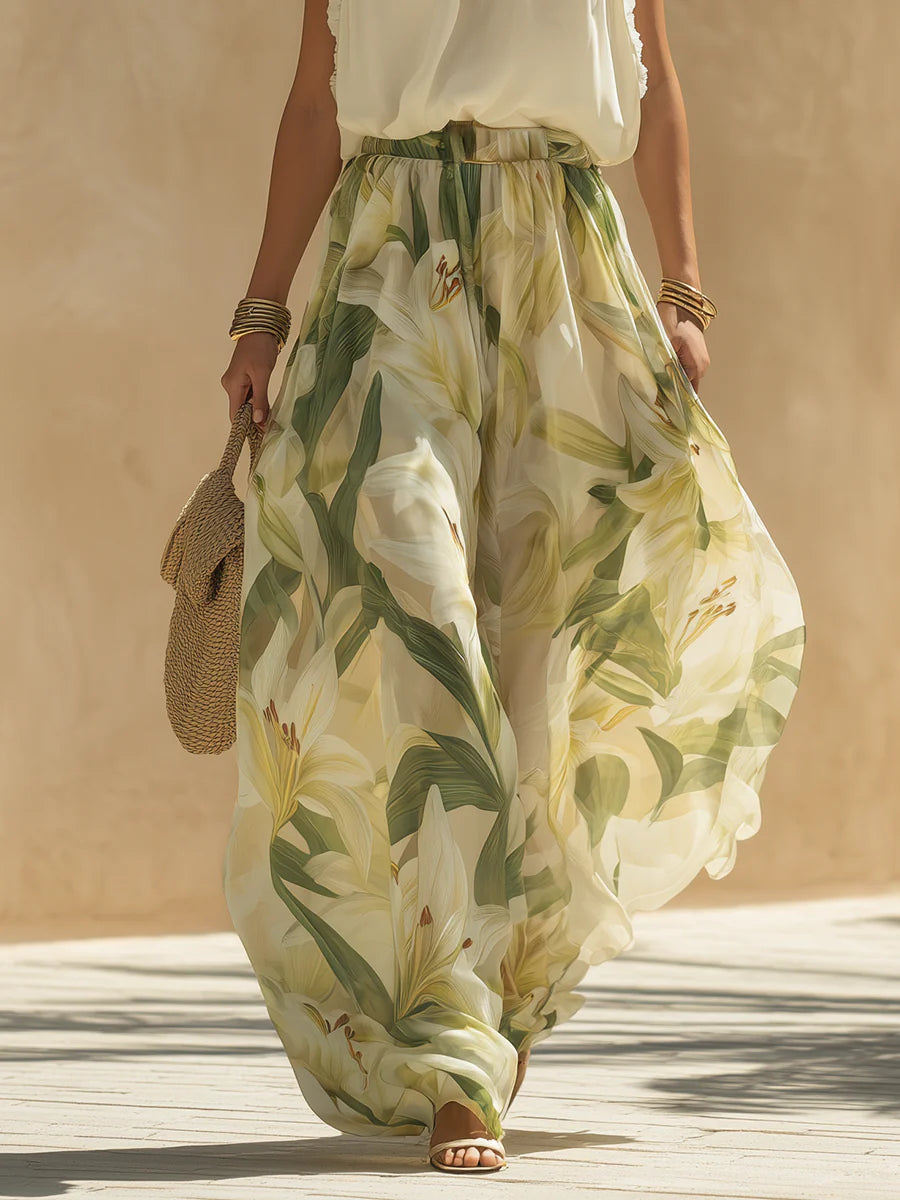 COLWYN™ | Lily Print Muslin Co-Ord