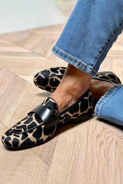 QUEENIE™ | Print Loafers
