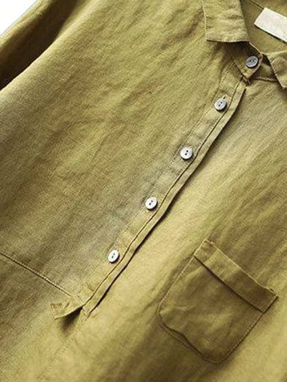 LENA™ | Linen Blouse