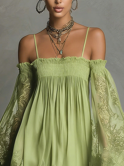 GERALDINE™ | Chiffon Mini Dress