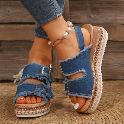 SARAH™ | Denim Platforms