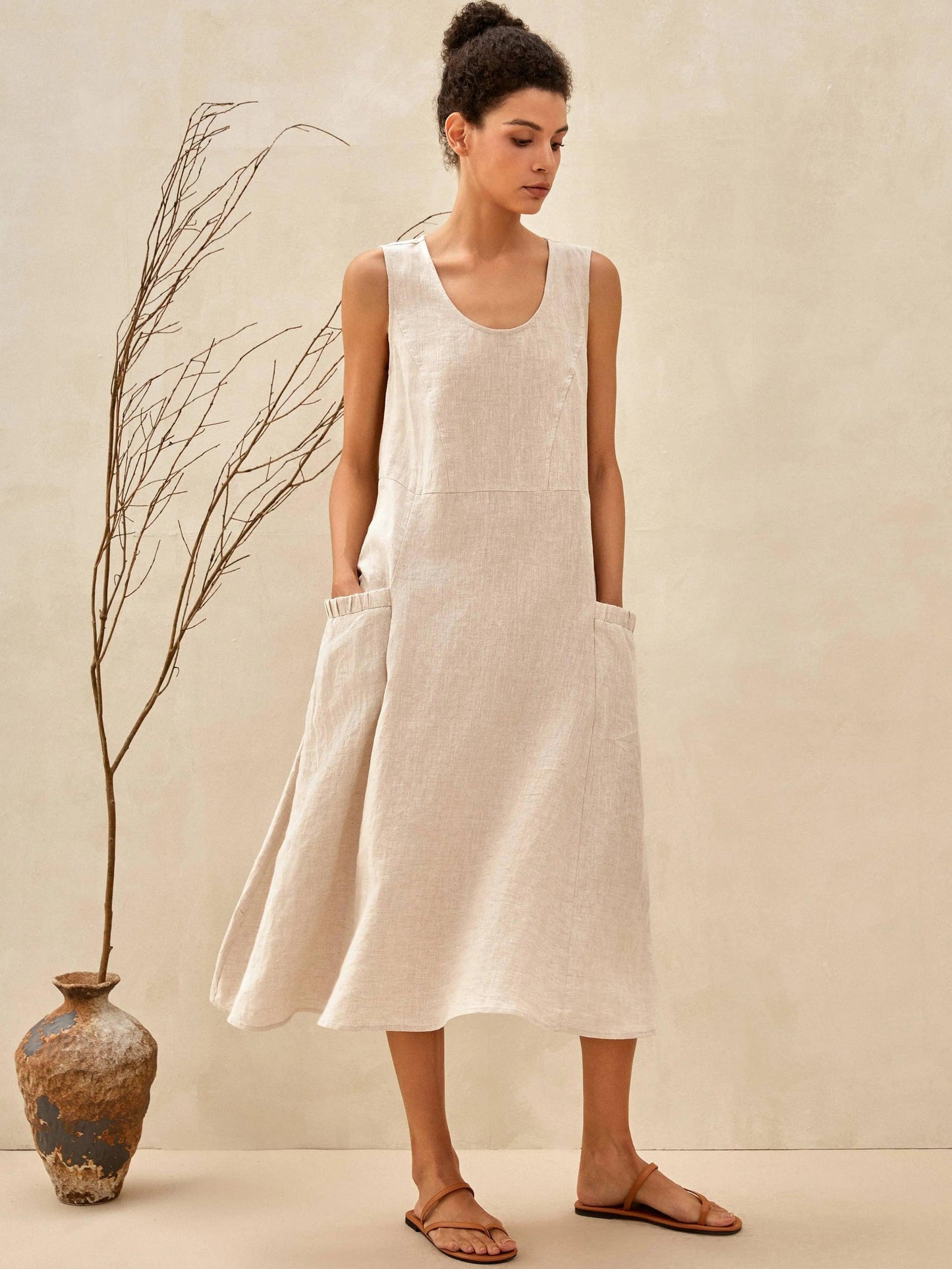 THEA™ | Linen Dress
