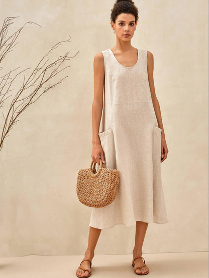 THEA™ | Linen Dress