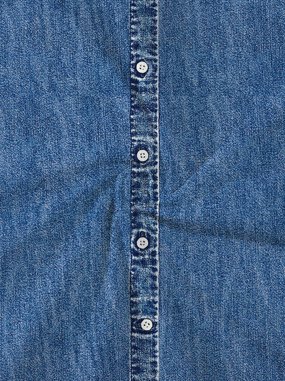 BILLIE™ | Button-Through Denim Dress