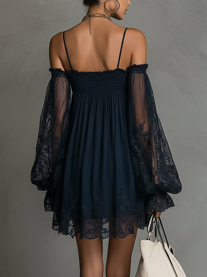 GERALDINE™ | Chiffon Mini Dress