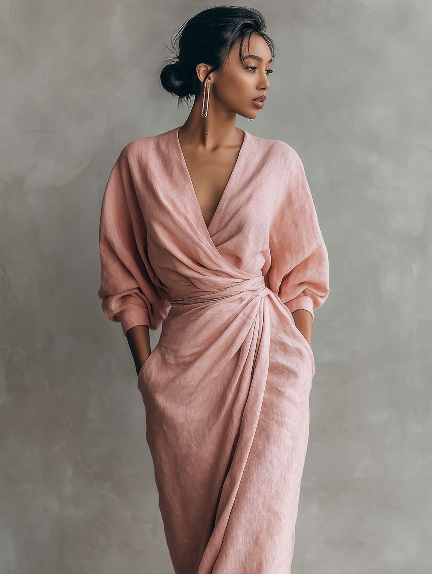 TERESINA™ | Twist-Front Dress