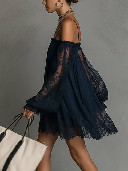 GERALDINE™ | Chiffon Mini Dress