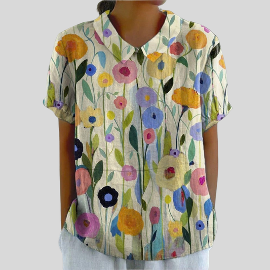 EVELYN™ | Printed Blouse