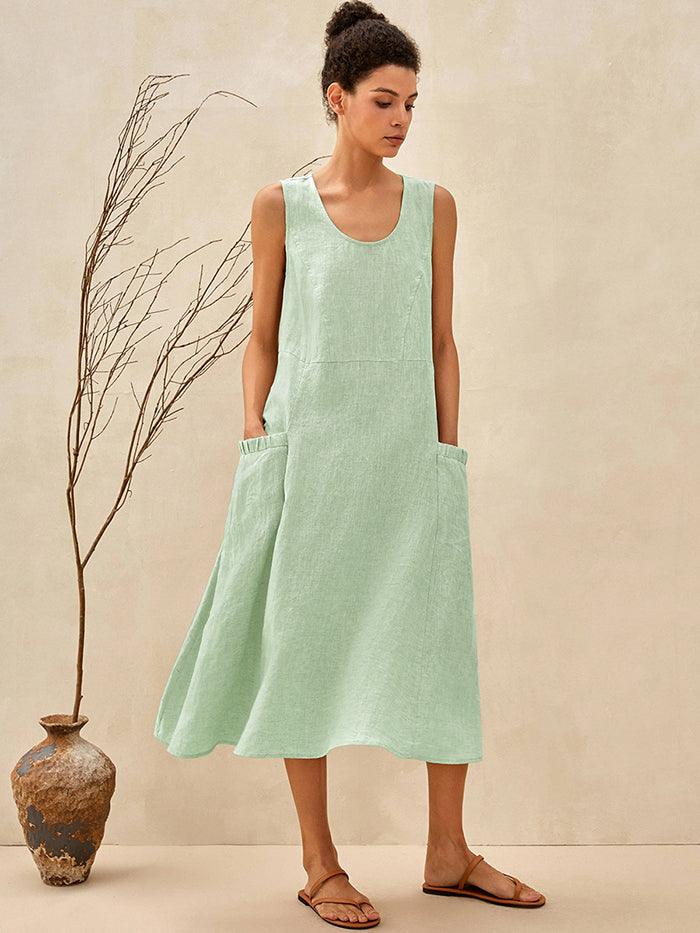 THEA™ | Linen Dress