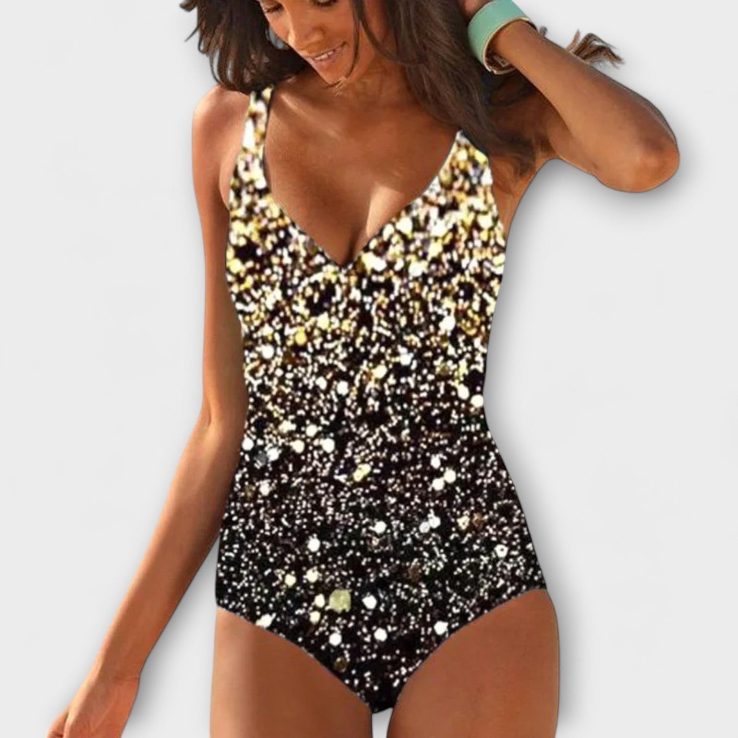 CAROLYN™ | Gradient Wrap Swimsuit