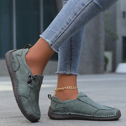 VALERIE™ | Stitched Slip-Ons
