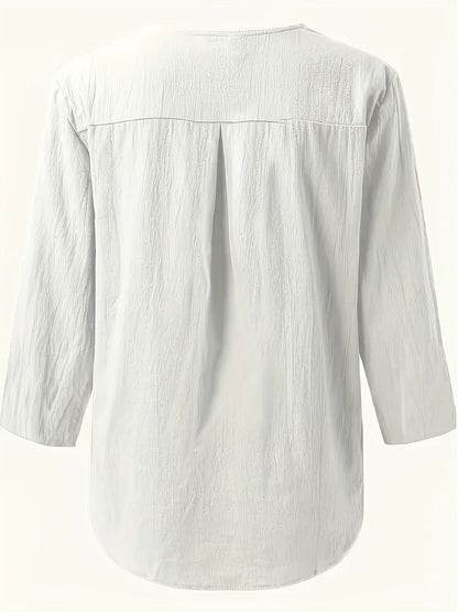 EMILY™ | Henley Blouse