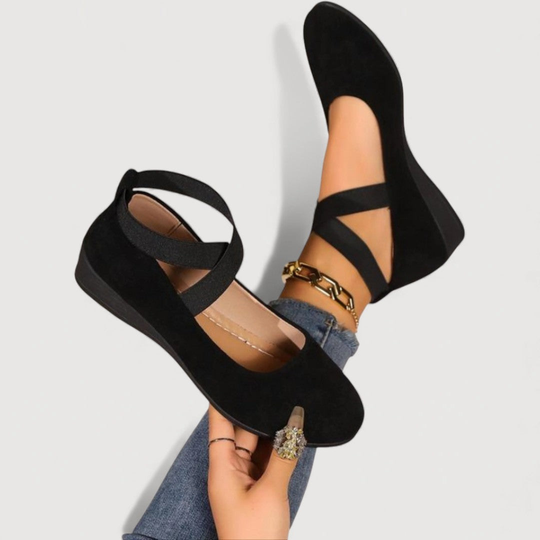 SKYE™ | Cross-Strap Flats