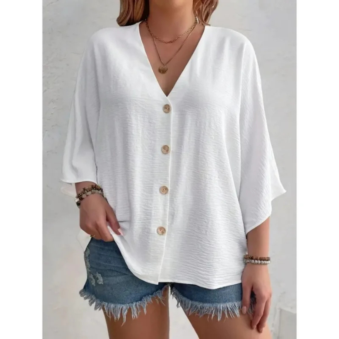 LYNETTE™ | Buttoned Top