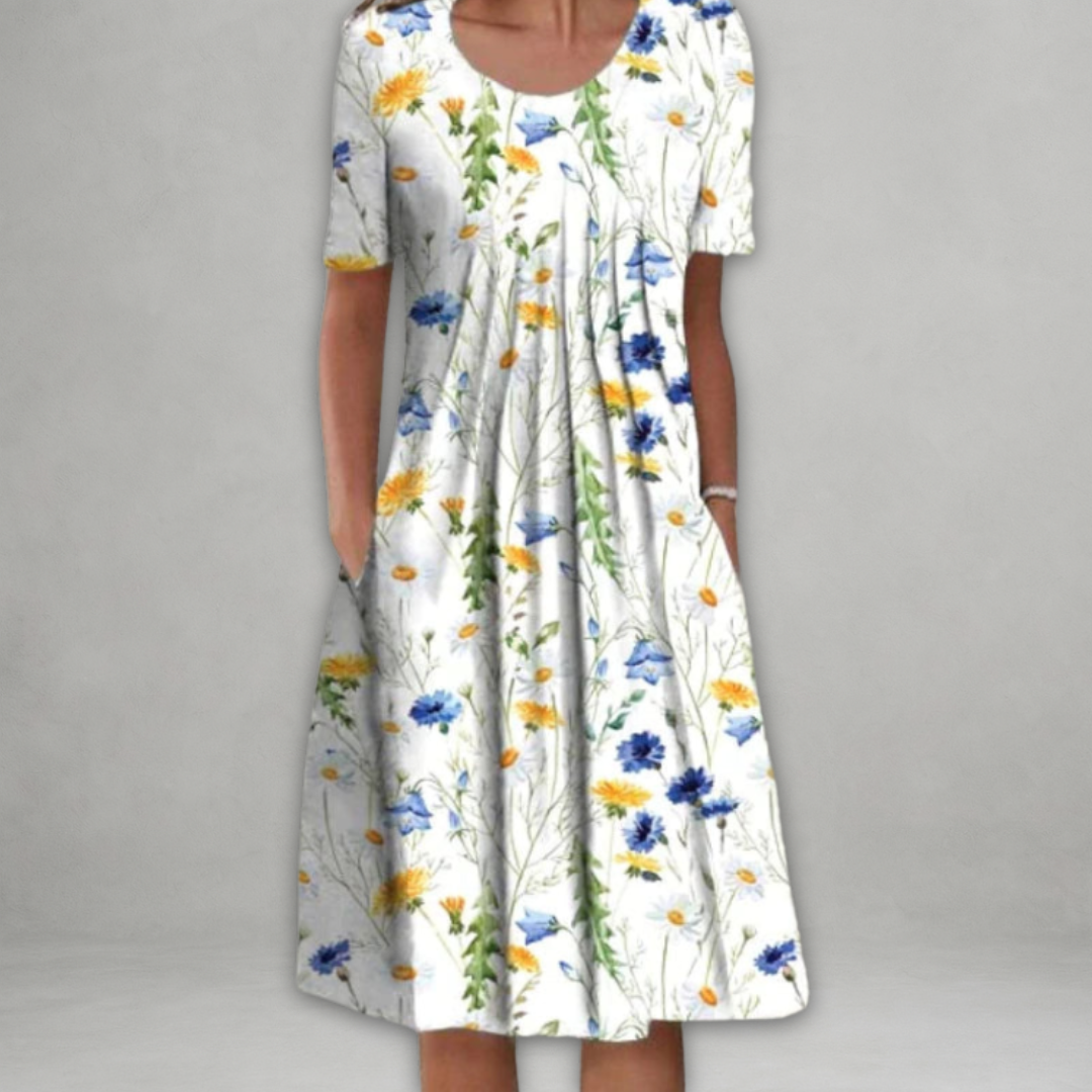SHARON™ | Pleated Midi