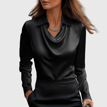 EUDORA™ | Satin Blouse