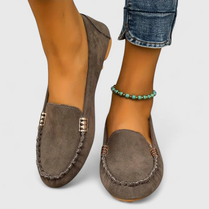 KARLENE™ | Suede Loafers