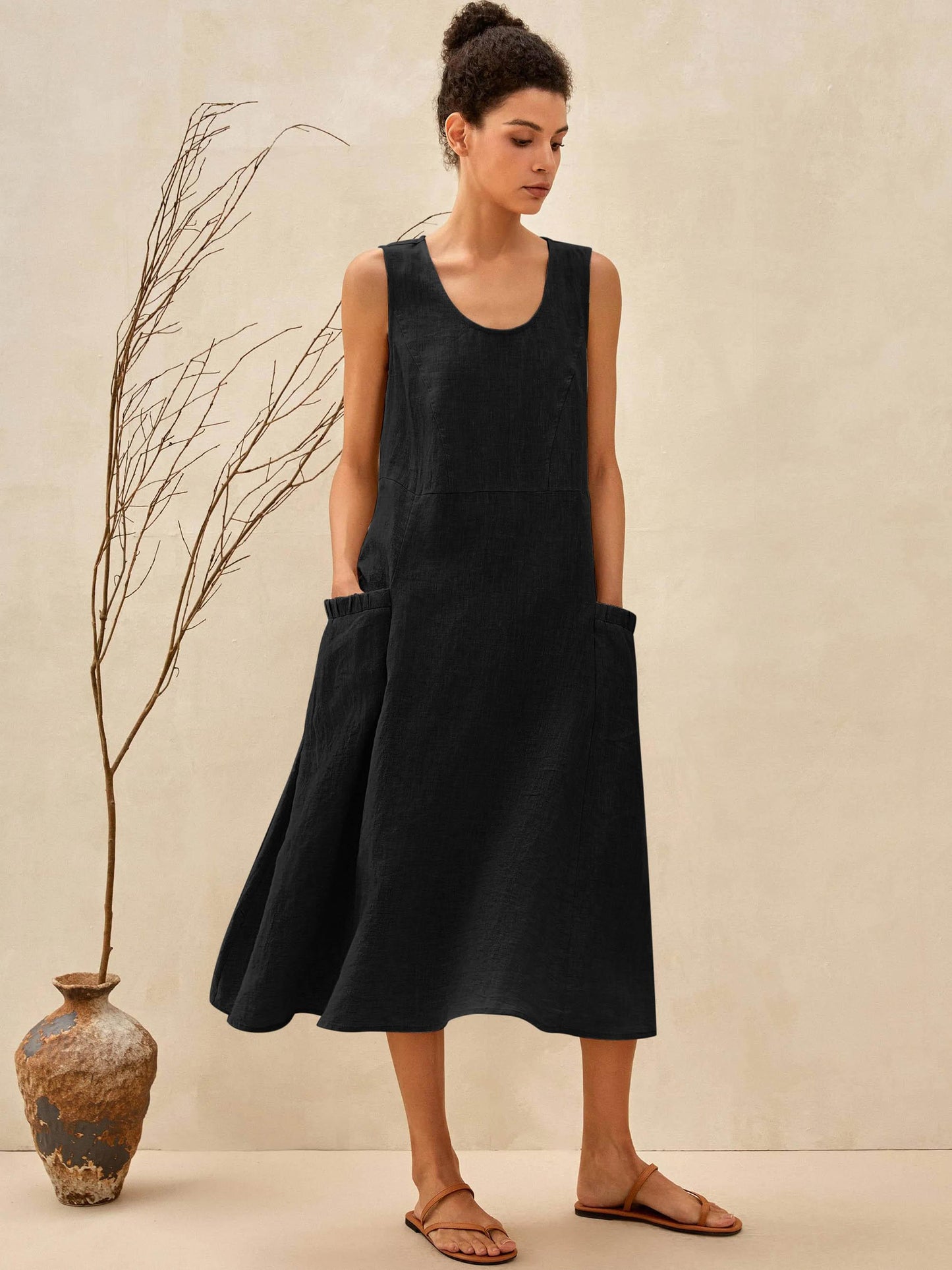 THEA™ | Linen Dress