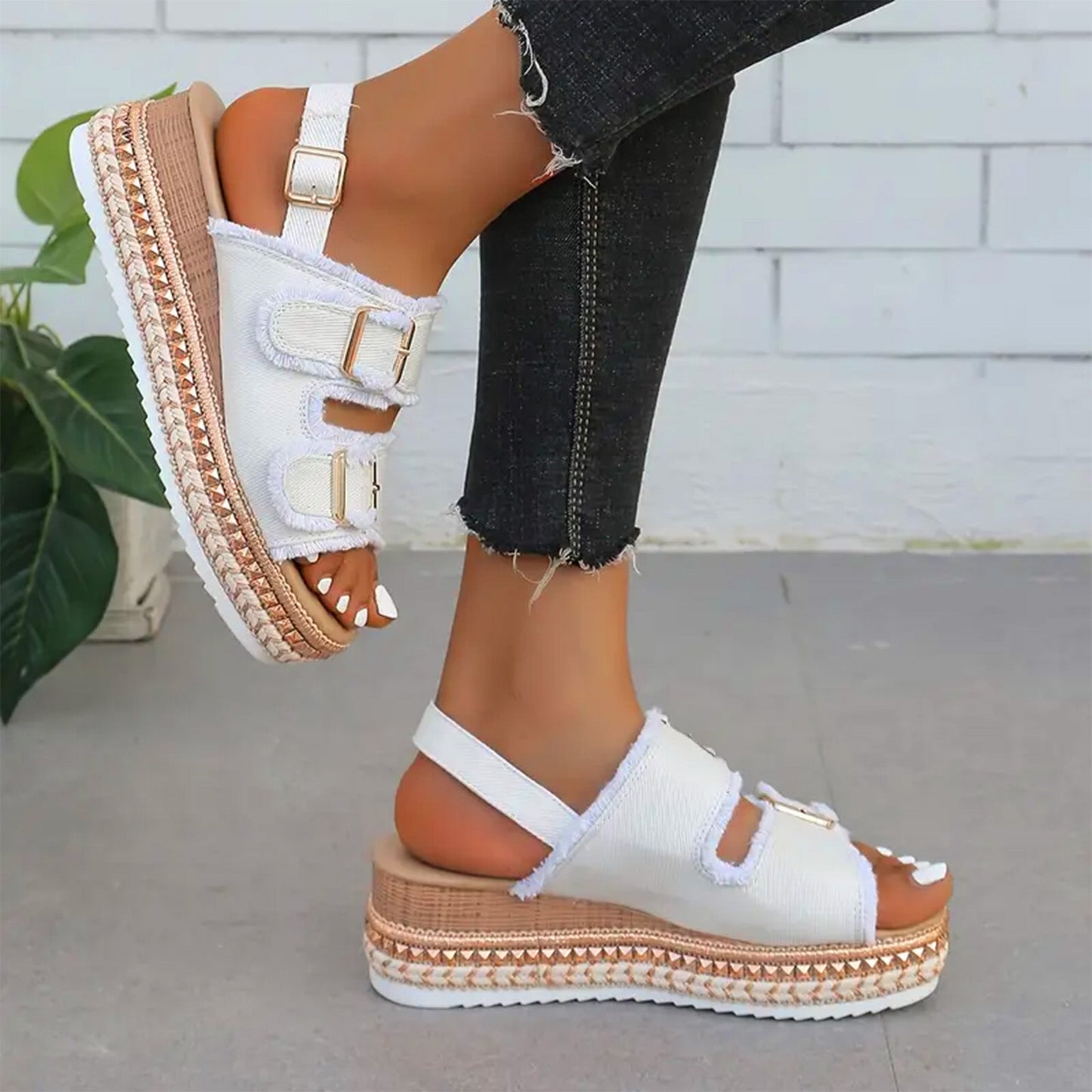 SARAH™ | Denim Platforms
