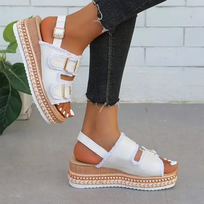 SARAH™ | Denim Platforms