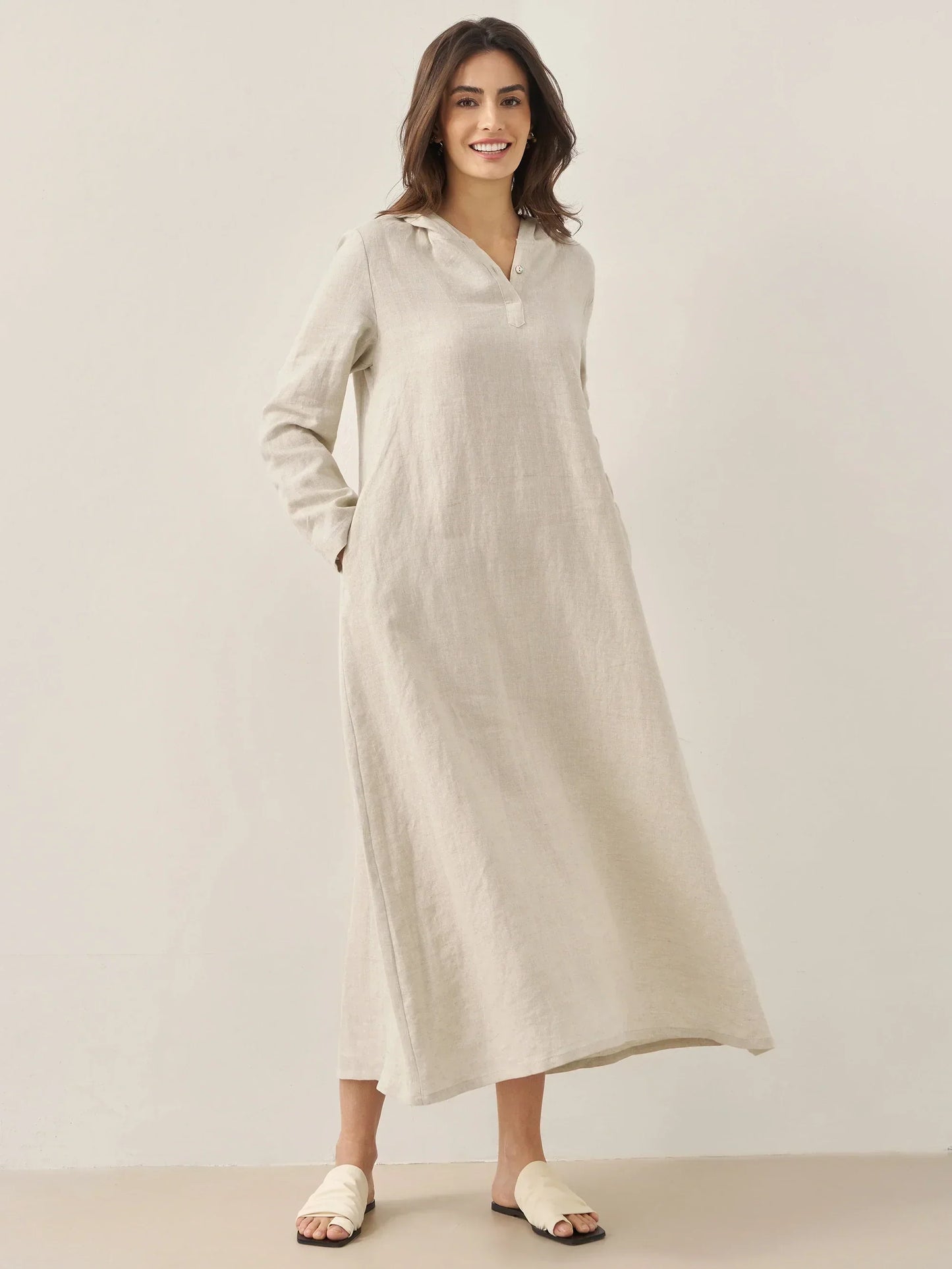 TATIANA™ | Hooded Maxi Dress
