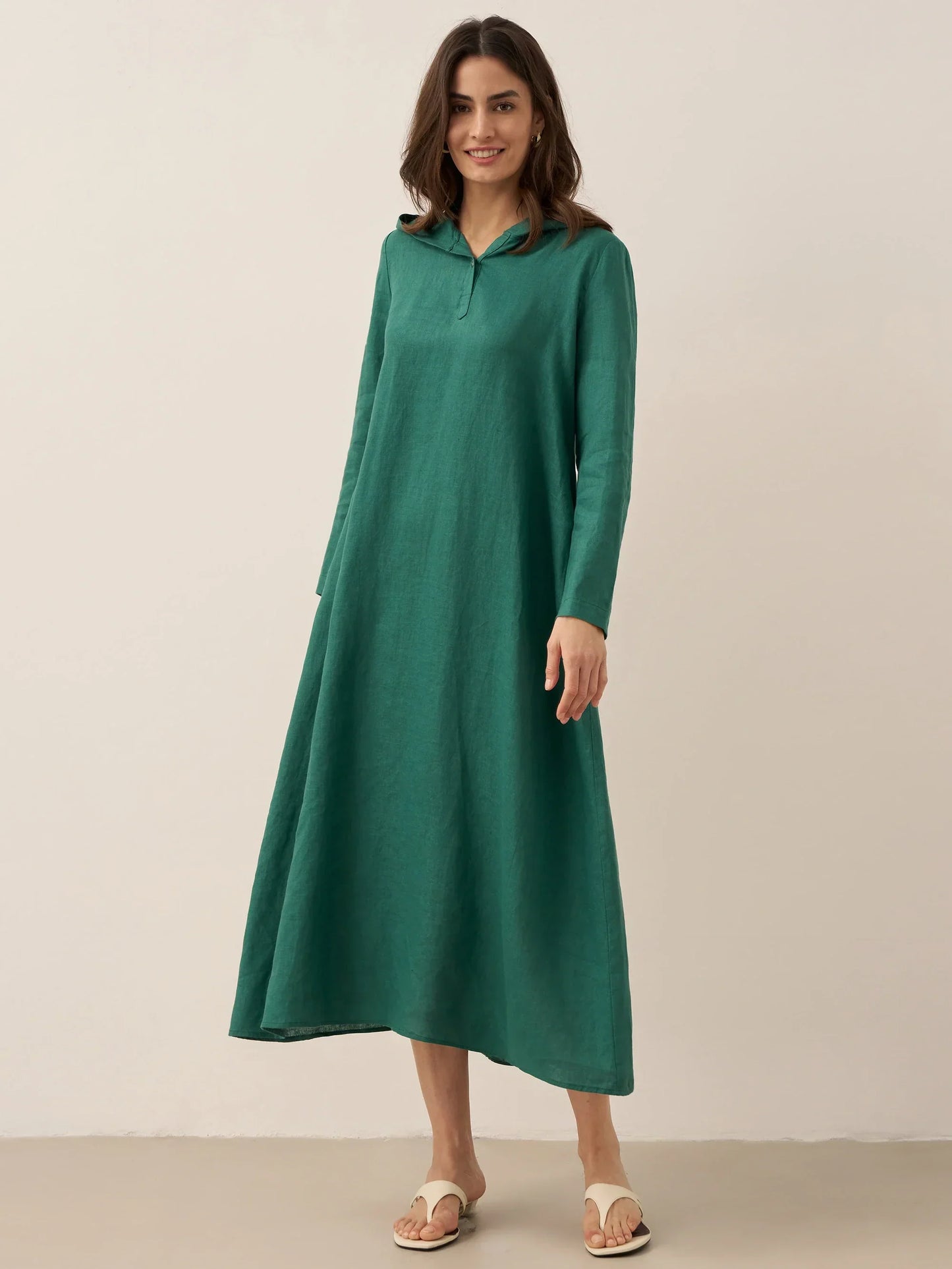TATIANA™ | Hooded Maxi Dress
