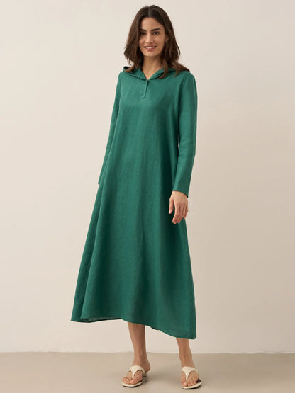 TATIANA™ | Hooded Maxi Dress