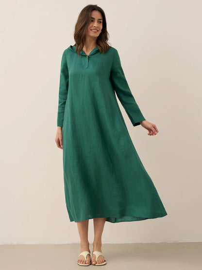 TATIANA™ | Hooded Maxi Dress