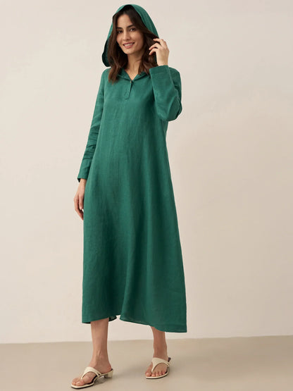 TATIANA™ | Hooded Maxi Dress