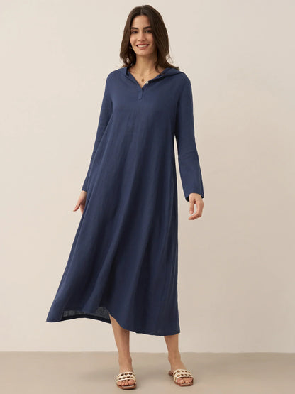 TATIANA™ | Hooded Maxi Dress