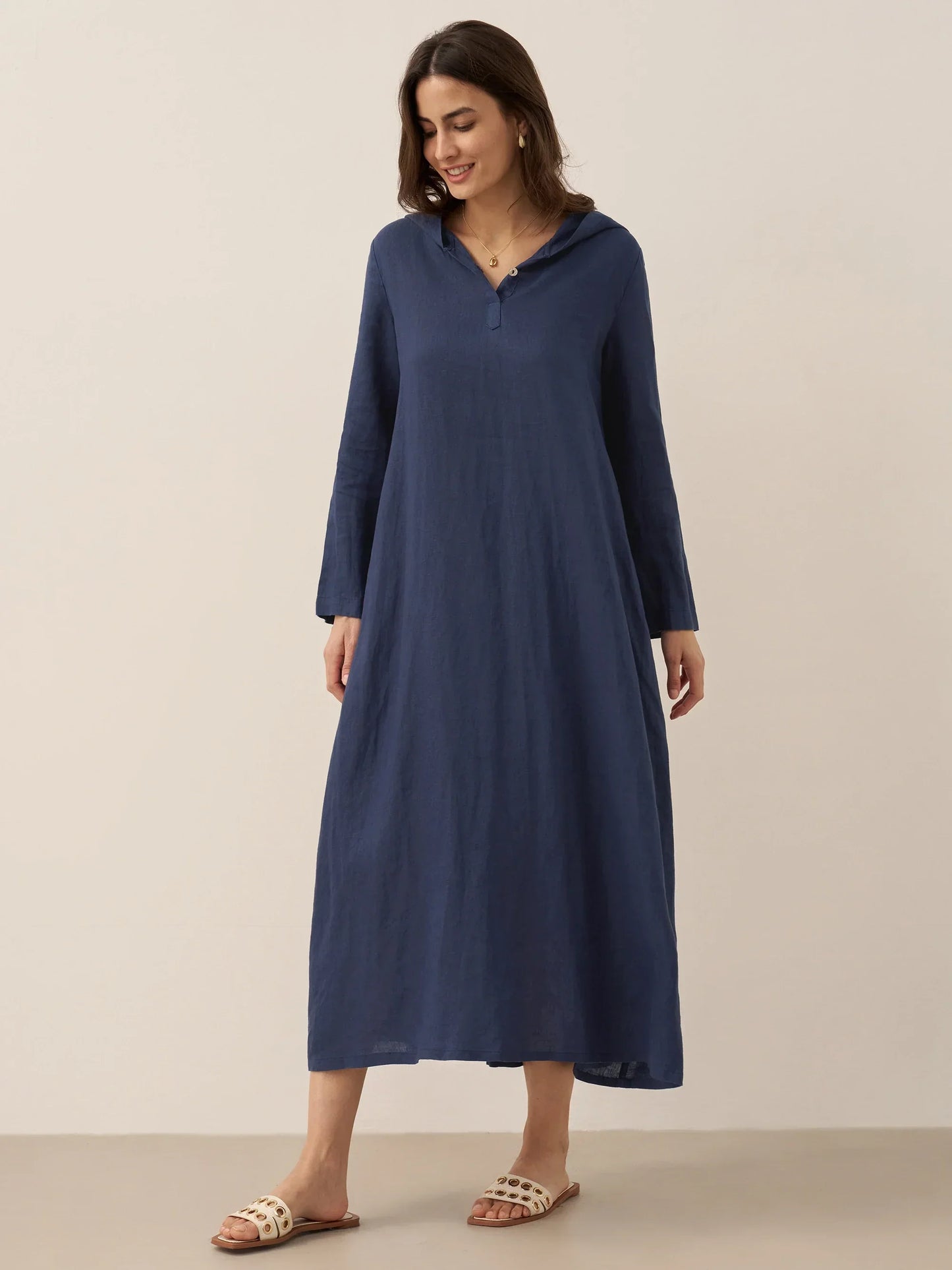 TATIANA™ | Hooded Maxi Dress