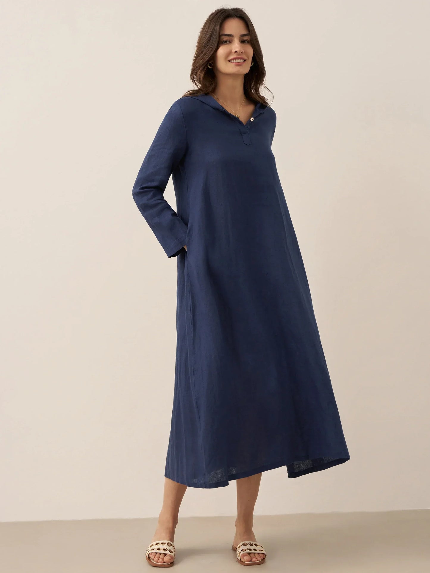 TATIANA™ | Hooded Maxi Dress
