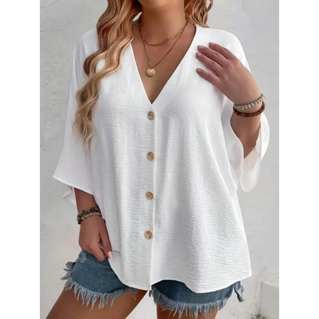 LYNETTE™ | Buttoned Top