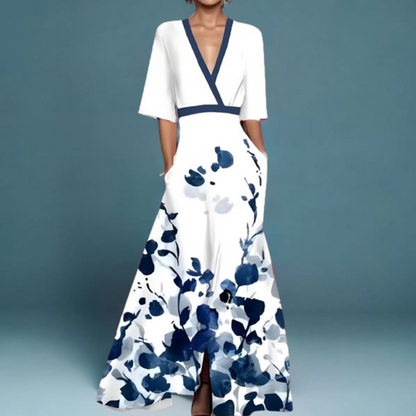 ALINA™ | Floral Maxi Dress