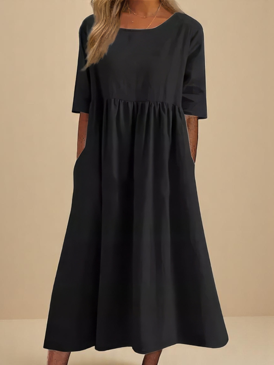 HARRIET™ | Cotton-Linen Pocket Dress