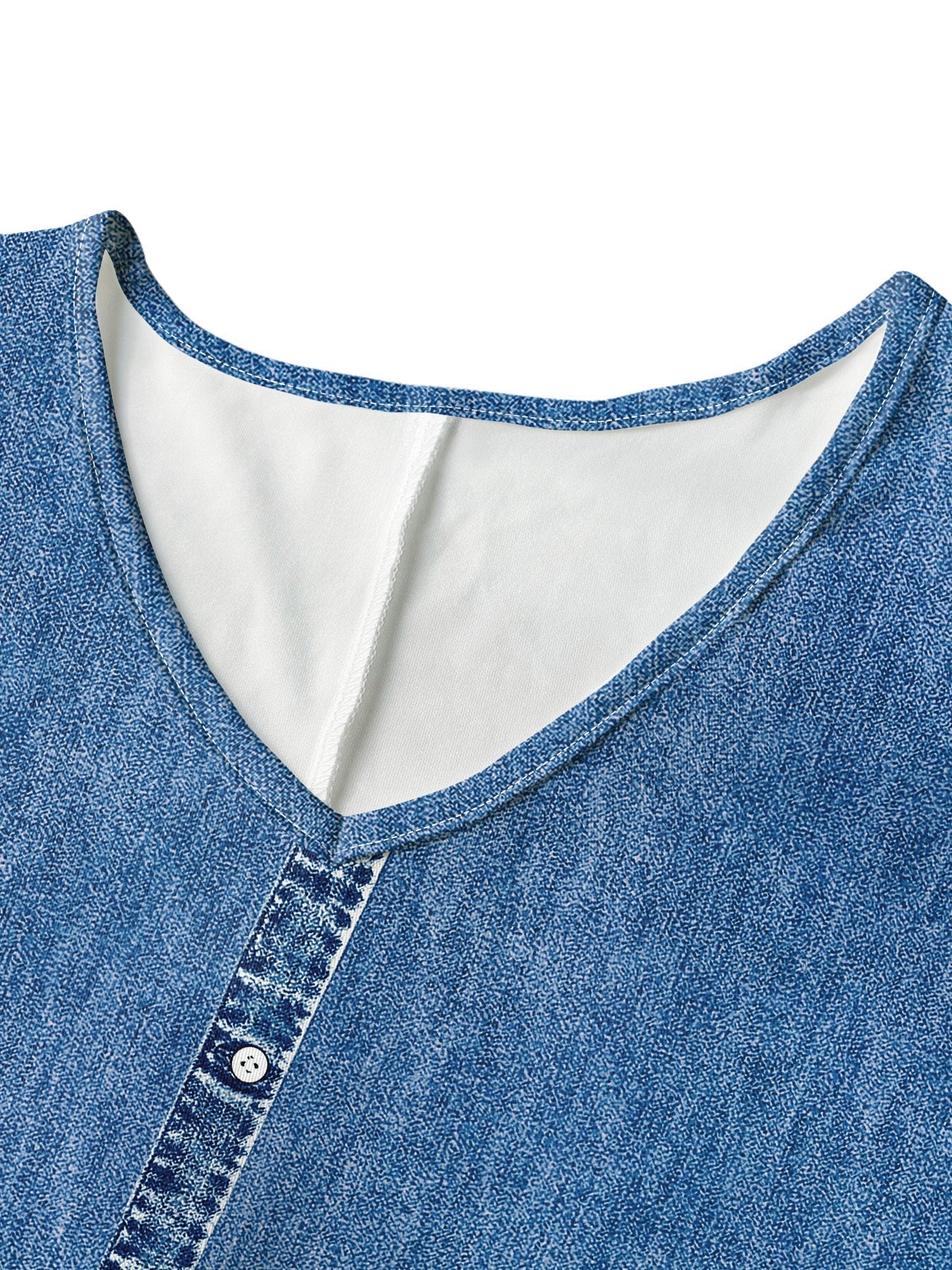BILLIE™ | Button-Through Denim Dress