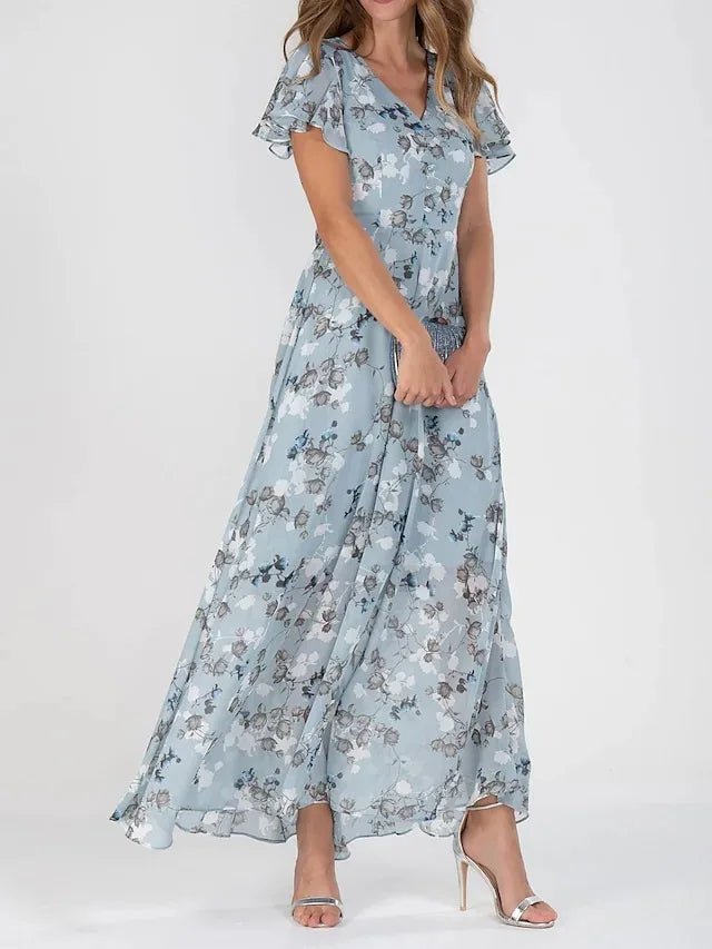 ZURI™ | Lined Floral Maxi Dress